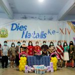 Ibadah syukur dalam rangka Dies Natalis ke-14 Universitas Teknologi Sulawesi Utara (UTSU). (foto : detikmanado)